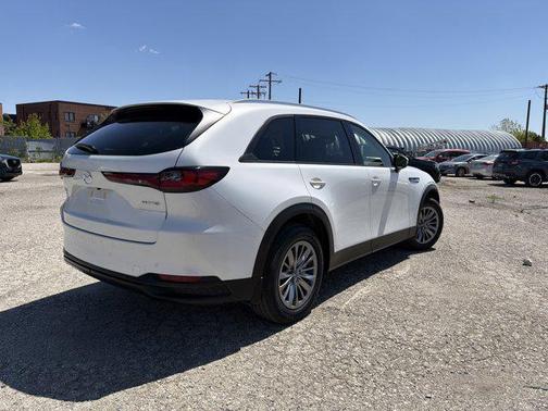 Rhodium White Premium 2025 Mazda CX-90 3.3 Turbo Preferred
