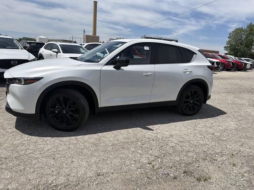 Rhodium White Metallic 2025 Mazda CX-5 2.5 S Carbon Edition