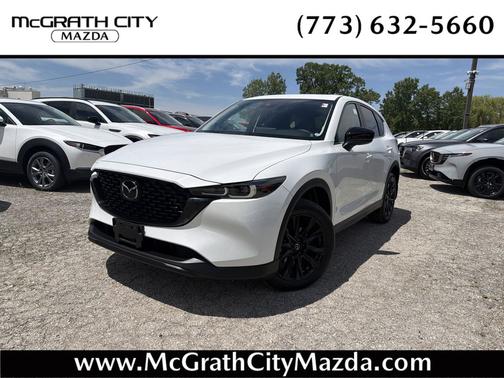 Rhodium White Metallic 2025 Mazda CX-5 2.5 S Carbon Edition