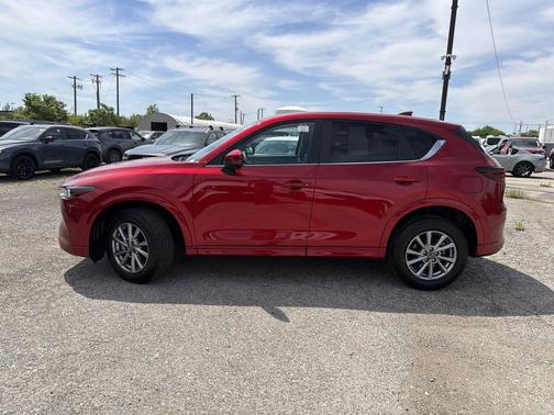 Soul Red Crystal Metallic 2025 Mazda CX-5 2.5 S Select Package
