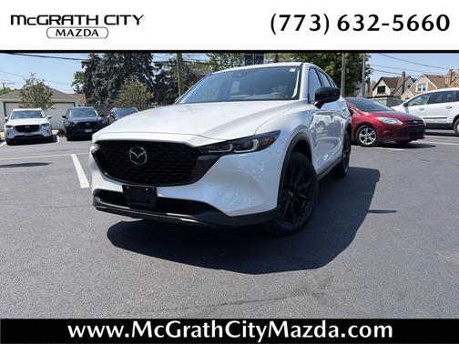 Rhodium White Metallic 2025 Mazda CX-5 2.5 S Carbon Edition
