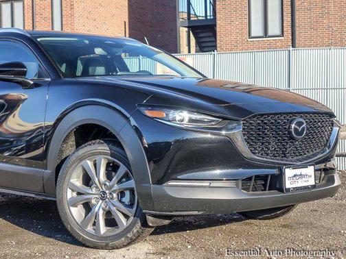 Jet Black Mica 2026 Mazda CX-30 2.5 S Preferred Package