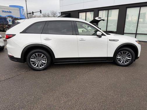 Rhodium White Premium 2025 Mazda CX-90 3.3 Turbo Preferred