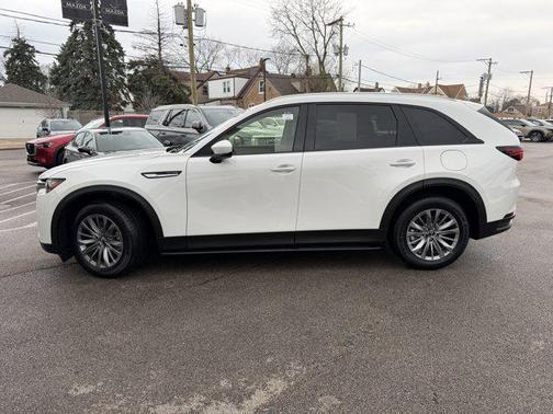 Rhodium White Premium 2025 Mazda CX-90 3.3 Turbo Preferred