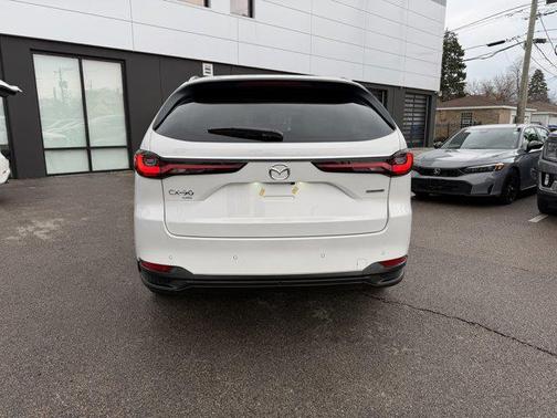 Rhodium White Premium 2025 Mazda CX-90 3.3 Turbo Preferred