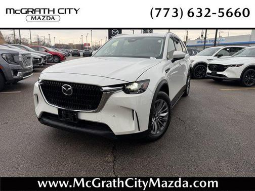 Rhodium White Premium 2025 Mazda CX-90 3.3 Turbo Preferred
