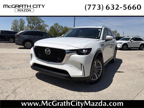 Rhodium White Premium 2025 Mazda CX-90 3.3 Turbo Preferred