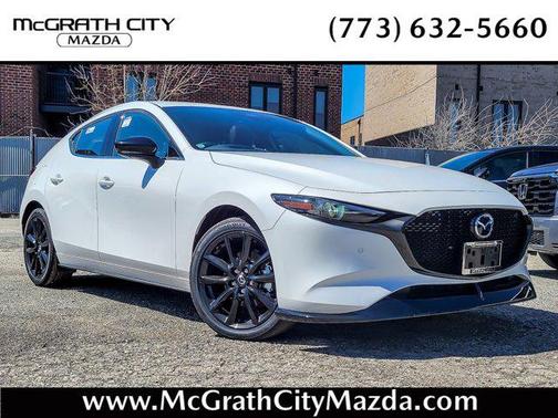 Snowflake White Pearl Mica 2026 Mazda Mazda3 2.5 Turbo AWD