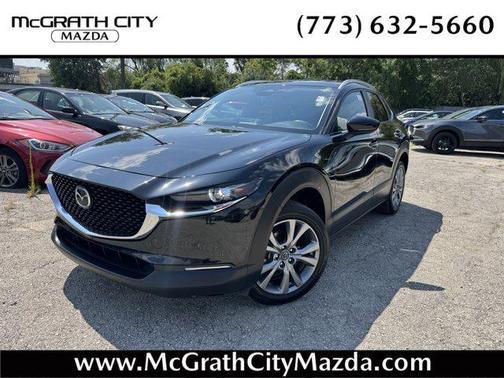 Jet Black Mica 2025 Mazda CX-30 2.5 S Preferred Package
