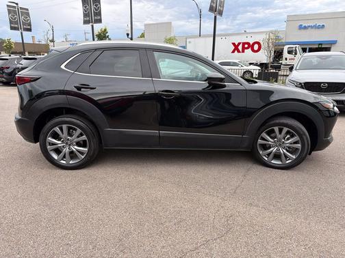 Jet Black Mica 2025 Mazda CX-30 2.5 S Preferred Package