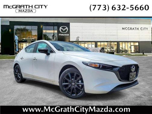 Snowflake White Pearl Mica 2026 Mazda Mazda3 AWD