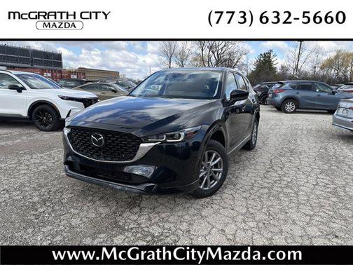 Jet Black Mica 2025 Mazda CX-5 2.5 S Preferred Package