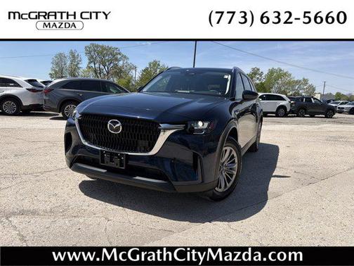 Deep Crystal Blue Mica 2025 Mazda CX-90 3.3 Turbo Preferred