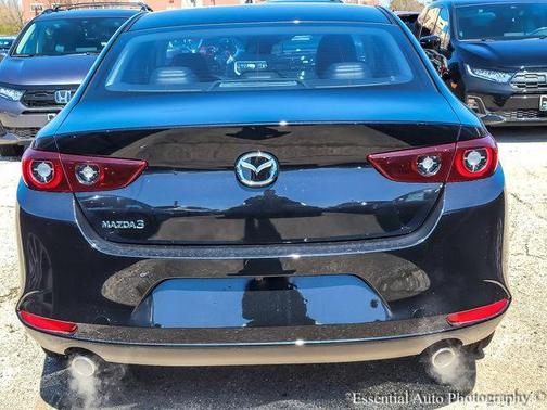 Jet Black Mica 2026 Mazda Mazda3 FWD w/Preferred Package
