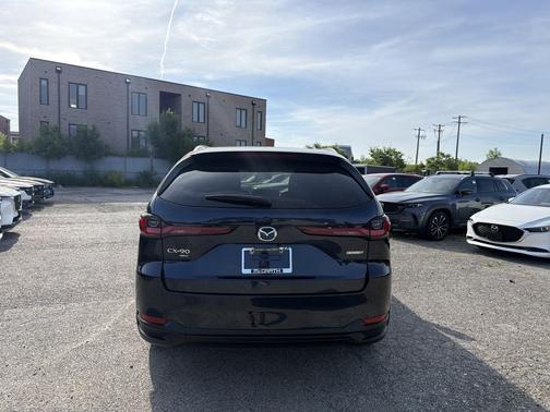 Deep Crystal Blue Mica 2025 Mazda CX-90 3.3 Turbo Preferred