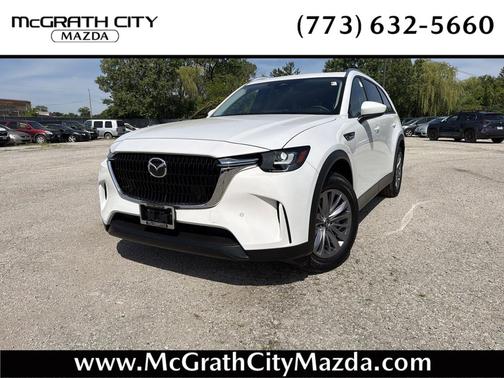 Rhodium White Premium 2025 Mazda CX-90 3.3 Turbo Preferred