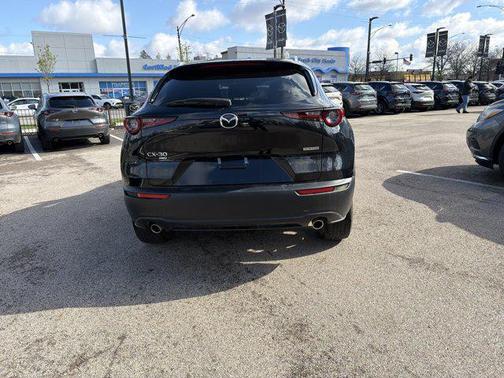 Jet Black Mica 2025 Mazda CX-30 2.5 S Preferred Package