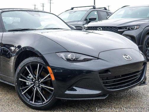 Jet Black Mica 2026 Mazda MX-5 Miata Grand Touring
