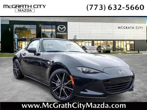 Jet Black Mica 2026 Mazda MX-5 Miata Grand Touring