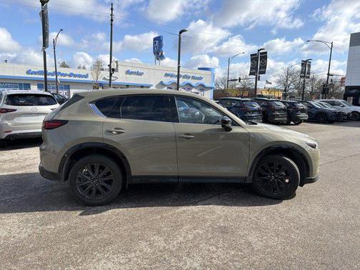 Zircon Sand Metallic 2024 Mazda CX-5 2.5 Carbon Turbo