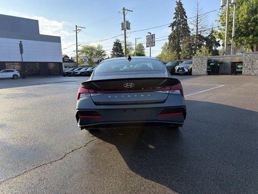 Amazon Gray 2025 Hyundai ELANTRA Sport