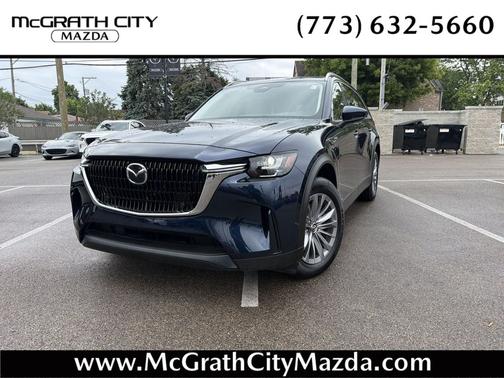 Deep Crystal Blue Mica 2025 Mazda CX-90 3.3 Turbo Preferred