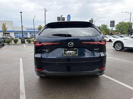 Deep Crystal Blue Mica 2025 Mazda CX-90 3.3 Turbo Preferred