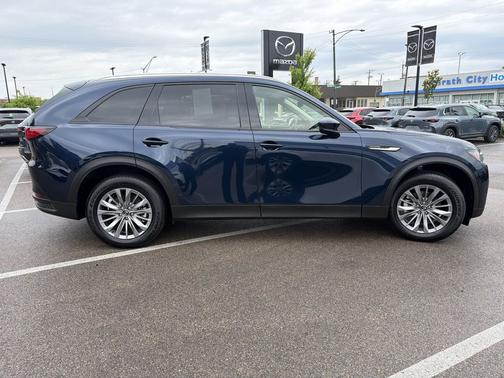 Deep Crystal Blue Mica 2025 Mazda CX-90 3.3 Turbo Preferred