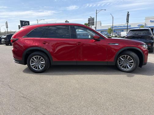Soul Red Crystal Metallic 2024 Mazda CX-90 PHEV Preferred
