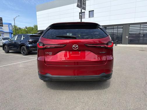 Soul Red Crystal Metallic 2024 Mazda CX-90 PHEV Preferred