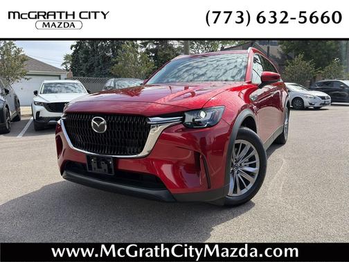 Soul Red Crystal Metallic 2024 Mazda CX-90 PHEV Preferred
