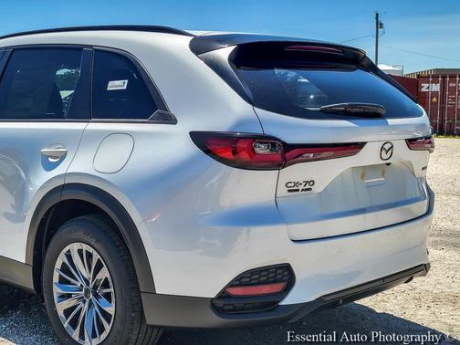 Rhodium White Premium 2026 Mazda CX-70 PHEV SC