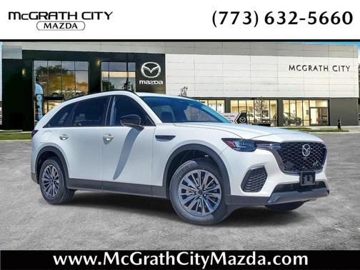 Rhodium White Premium 2026 Mazda CX-70 PHEV SC
