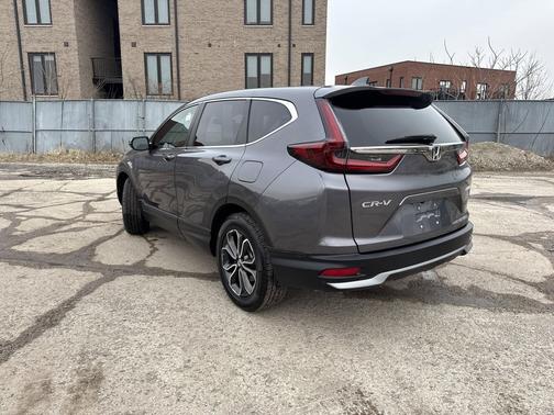 Gray 2022 Honda CR-V AWD EX-L