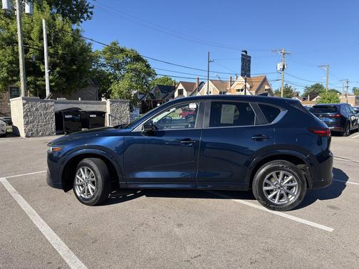 Deep Crystal Blue Mica 2025 Mazda CX-5 2.5 S Select Package