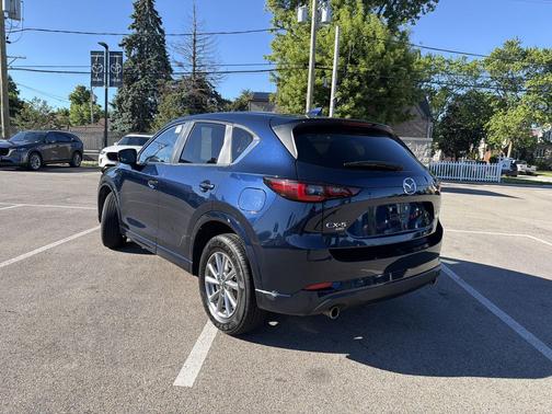 Deep Crystal Blue Mica 2025 Mazda CX-5 2.5 S Select Package