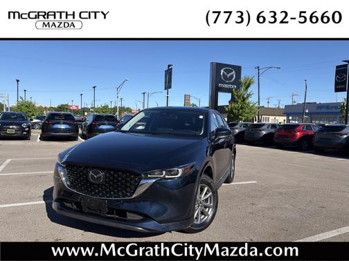 Deep Crystal Blue Mica 2025 Mazda CX-5 2.5 S Select Package