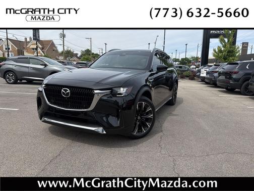Jet Black Mica 2024 Mazda CX-90 PHEV Premium Plus