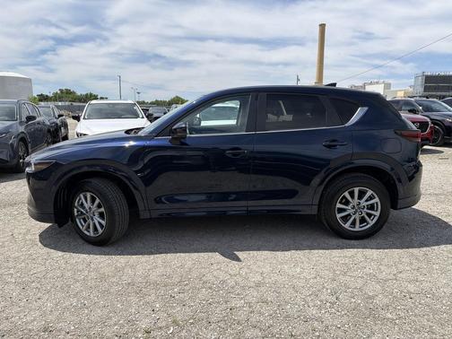 Deep Crystal Blue Mica 2025 Mazda CX-5 2.5 S Select Package