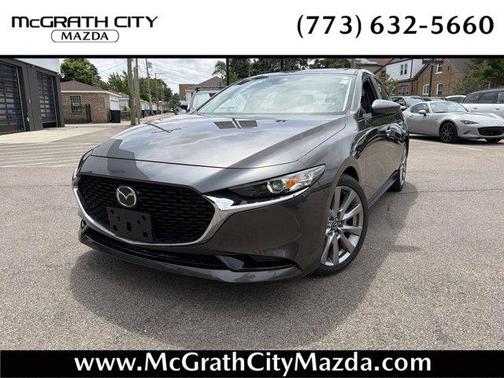 Machine Gray Metallic 2020 Mazda Mazda3 AWD w/Preferred Package