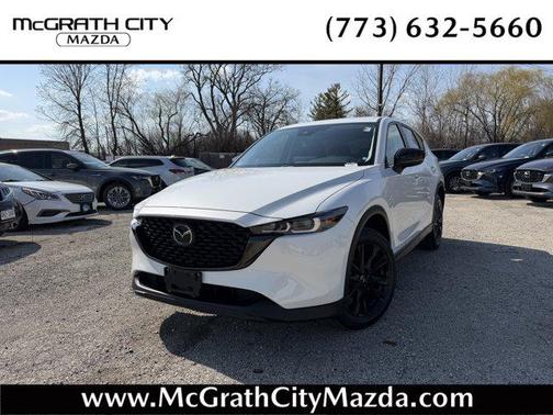 Rhodium White Metallic 2025 Mazda CX-5 2.5 S Carbon Edition