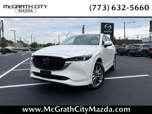 Rhodium White Metallic 2025 Mazda CX-5 2.5 S Premium Plus Package