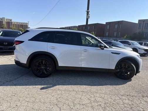 Rhodium White Premium 2025 Mazda CX-90 3.3 Turbo Premium Sport