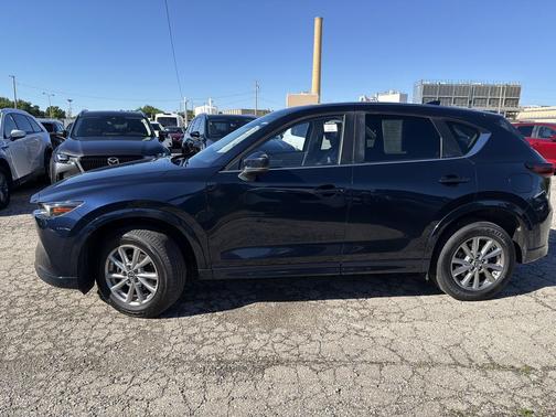 Deep Crystal Blue Mica 2025 Mazda CX-5 2.5 S Preferred Package