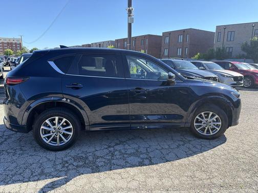 Deep Crystal Blue Mica 2025 Mazda CX-5 2.5 S Preferred Package