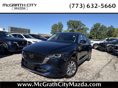 Deep Crystal Blue Mica 2025 Mazda CX-5 2.5 S Preferred Package