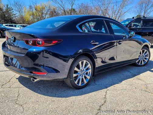 Deep Crystal Blue Mica 2026 Mazda Mazda3 FWD w/Preferred Package