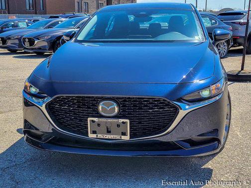 Deep Crystal Blue Mica 2026 Mazda Mazda3 FWD w/Preferred Package