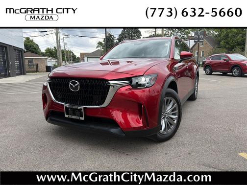 Soul Red Crystal Metallic 2025 Mazda CX-90 3.3 Turbo Preferred