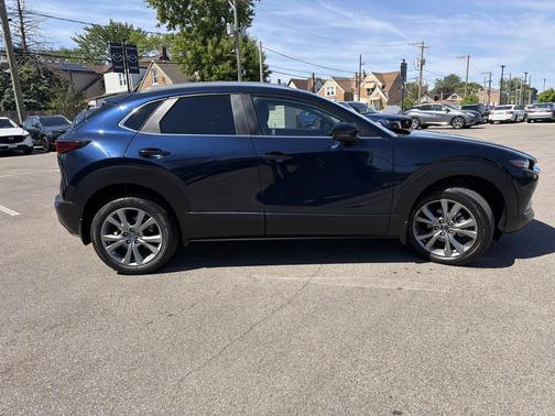 Deep Crystal Blue Mica 2024 Mazda CX-30 2.5 S Preferred Package